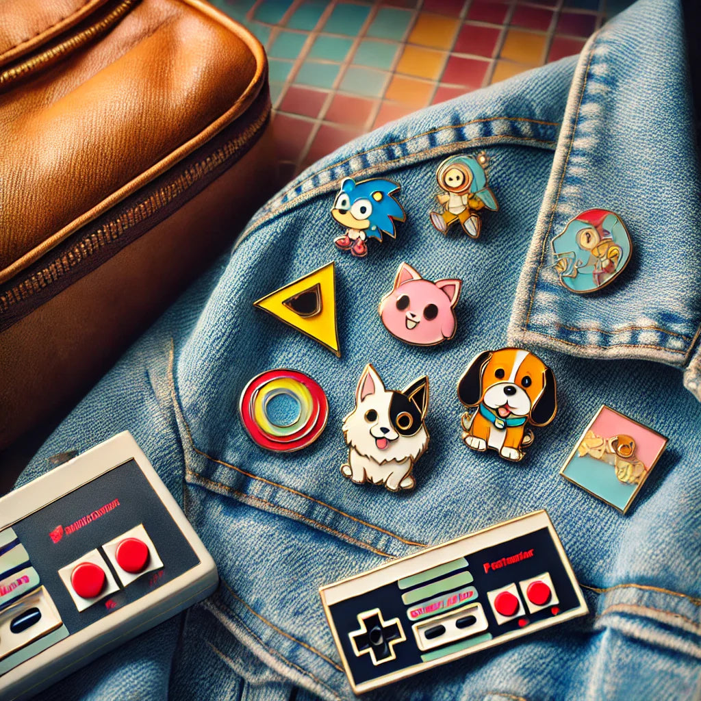 Nostalgia Meets Style: Relive the Retro Era with Enamel Pins