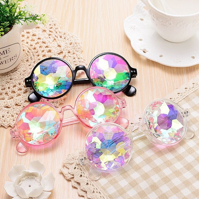 Retro Holographic Sunglasses